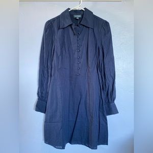 Tags on, Navy, ModCloth Shirt Dress, Size 2